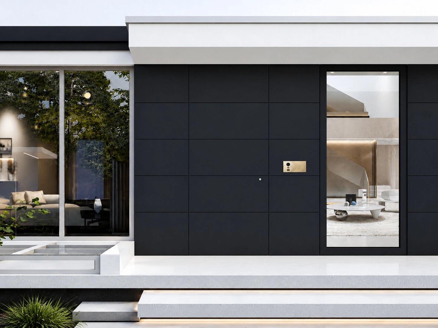 Cửa nhập Pactwin — lối vào biệt thự đen