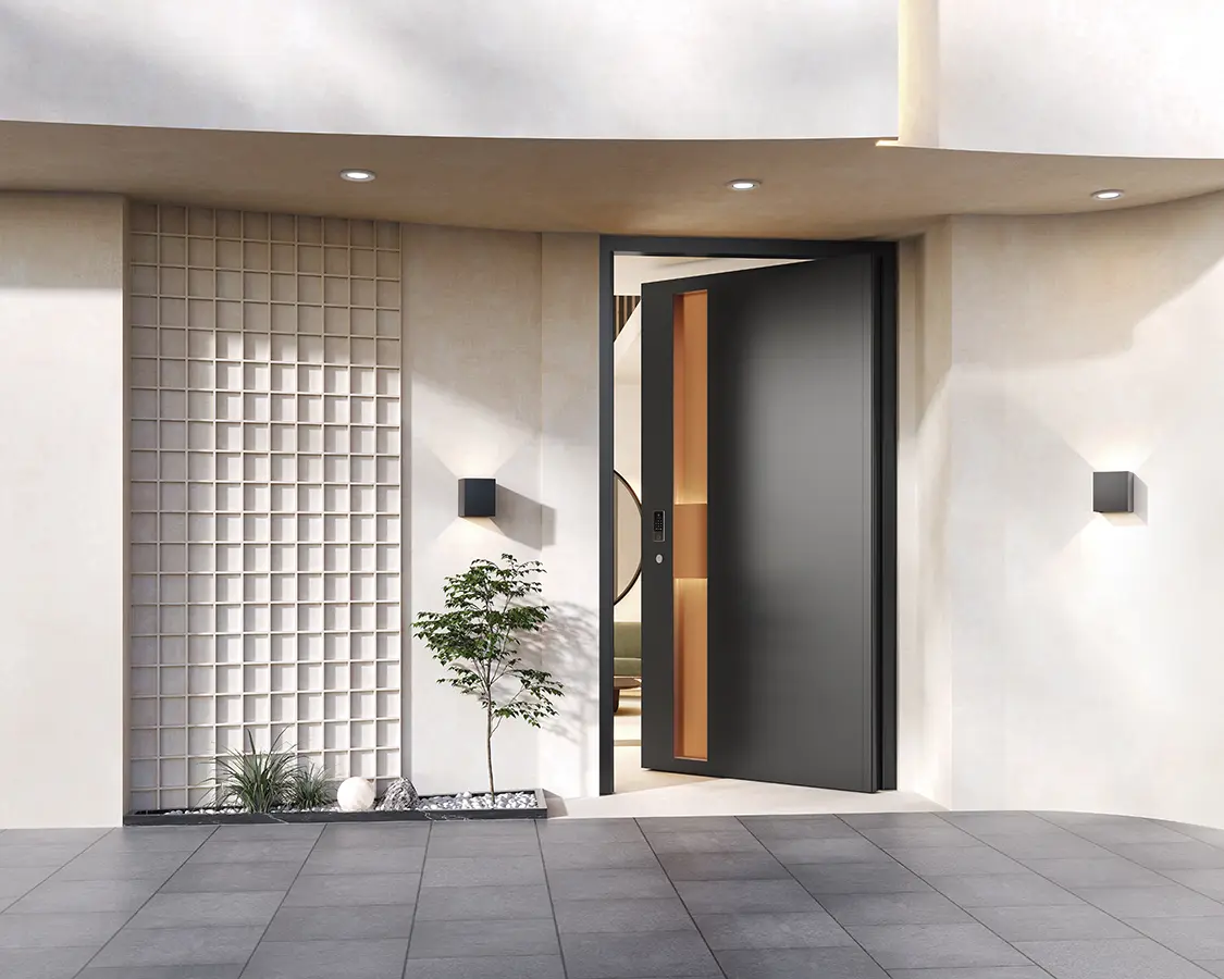 Cửa pivot Pactwin MN02 dòng tối giản