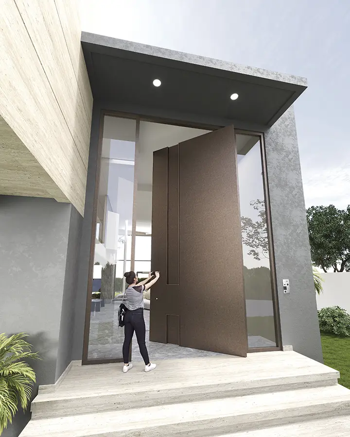 Cửa pivot Pactwin PD03